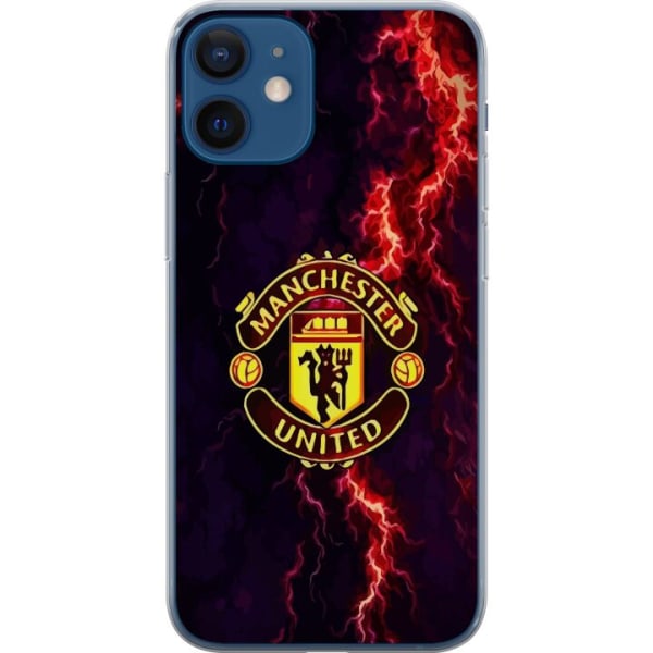 Apple iPhone 12 mini Genomskinligt Skal Manchester United