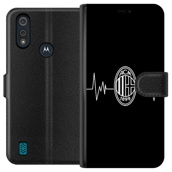 Motorola Moto E6i Plånboksfodral AC Milan