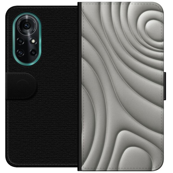 Huawei nova 8 Pro Plånboksfodral Silver Waves