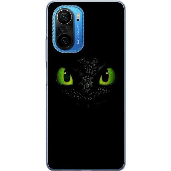 Xiaomi Poco F3 Gennemsigtig cover Dragetræneren