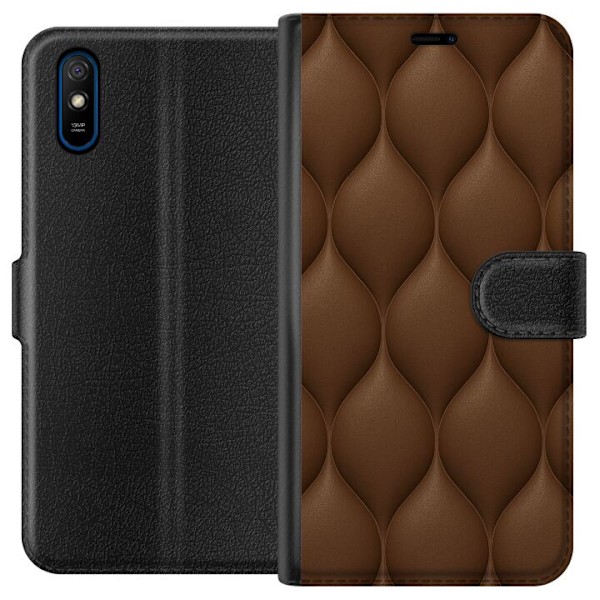 Xiaomi Redmi 9A Lompakkokotelo Kaakaoskaalat
