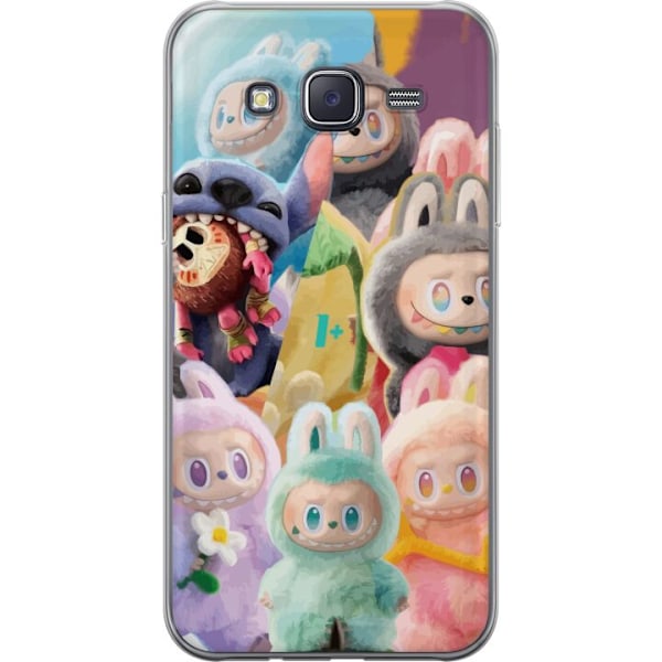Samsung Galaxy J5 Läpinäkyvä kuori iso