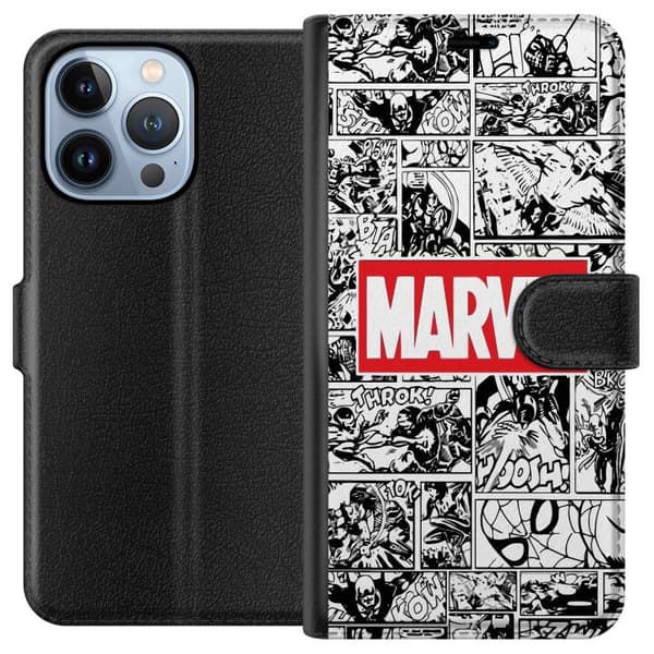 Kompatibelt Plånboksfodral till Apple iPhone 13 Pro Marvel