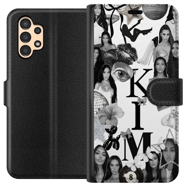 Samsung Galaxy A13 Tegnebogsetui Kim Kardashian – Aesthetic Look 2025
