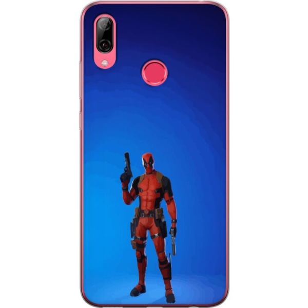 Huawei Y7 (2019) Gjennomsiktig deksel Fortnite - Spider-Man