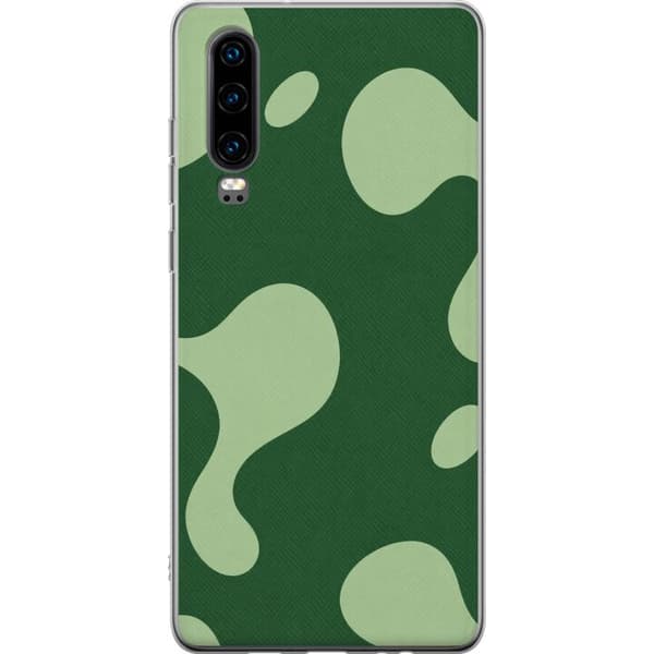 Kompatibelt Mobildeksel til Huawei P30 Matcha-smelting grønn