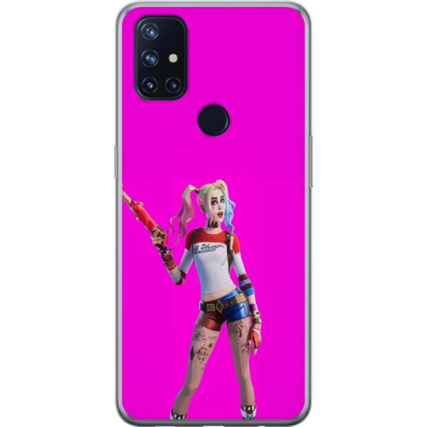 OnePlus Nord N10 5G Genomskinligt Skal Fortnite - Harley Quinn