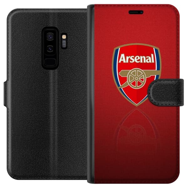 Kompatibelt Lommeboketui til Samsung Galaxy S9+ Arsenal