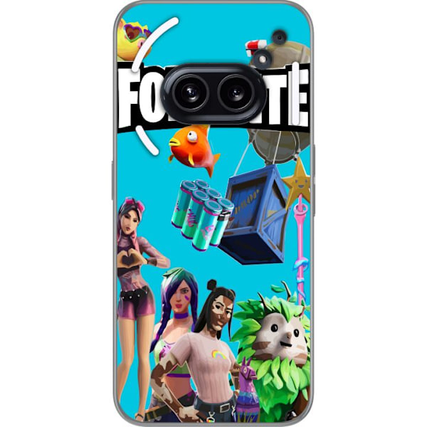 Nothing Phone (2a) Genomskinligt Skal Fortnite