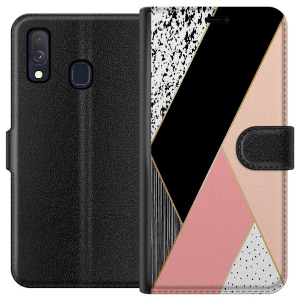 Samsung Galaxy A40 Tegnebogsetui Mønster