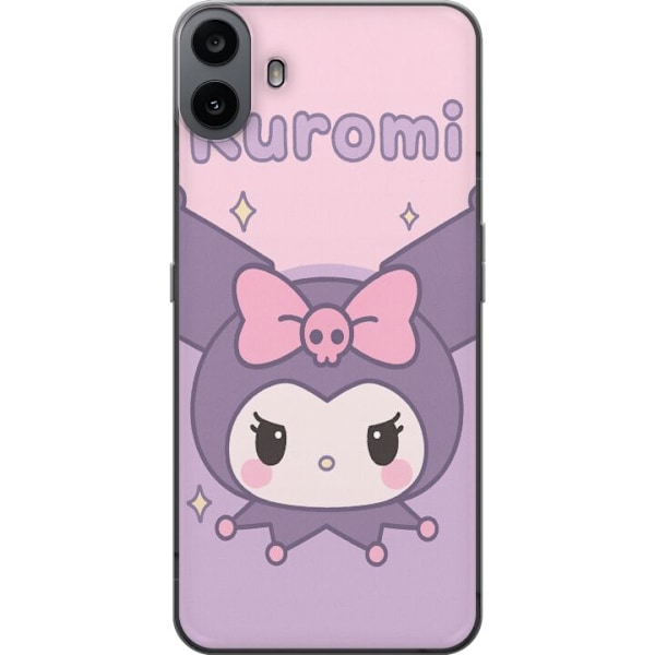 Nothing CMF Phone 1 Läpinäkyvä kuori Kuromi Kawaii