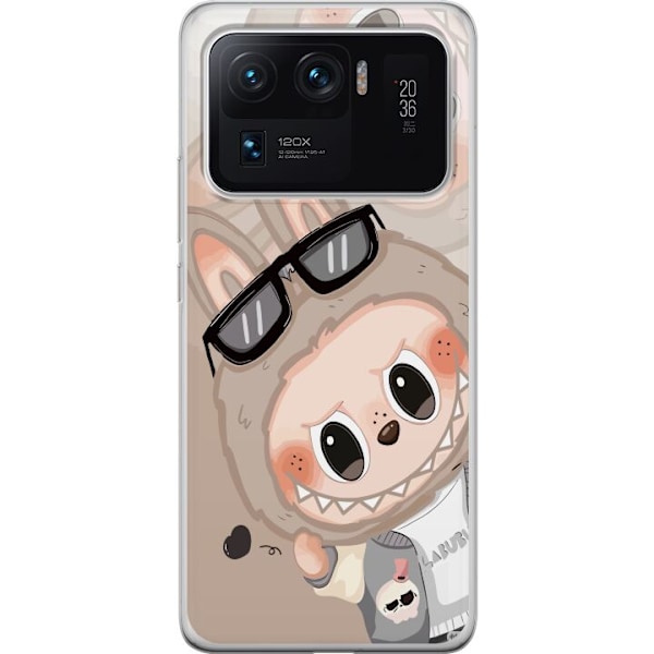 Xiaomi Mi 11 Ultra Gennemsigtig cover Labubu Rainbow Chaos