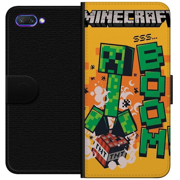 Honor 10 Tegnebogsetui Minecraft Boom