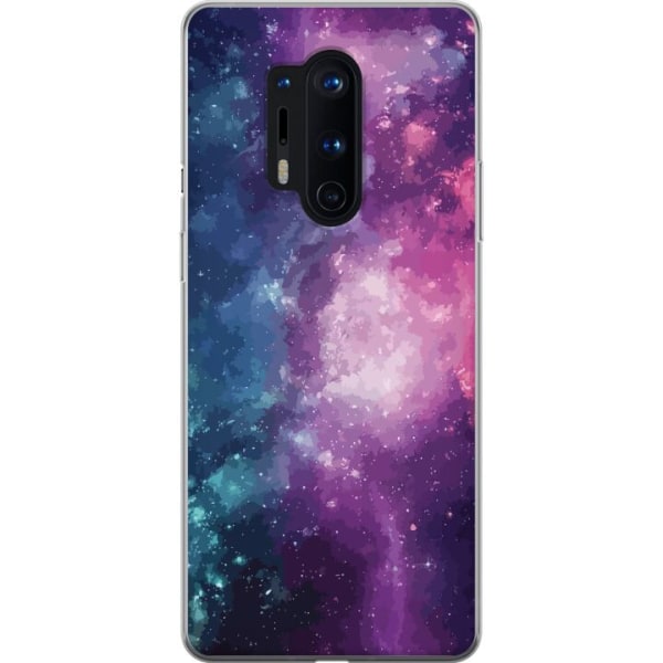OnePlus 8 Pro Läpinäkyvä kuori Nebula