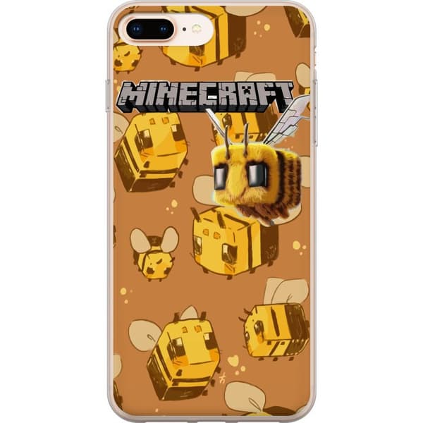 Kompatibelt Mobilskal till Apple iPhone 8 Plus Minecraft Bi