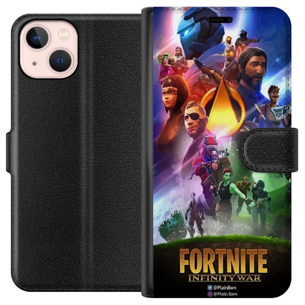 Apple iPhone 13 Lompakkokotelo Fortnite