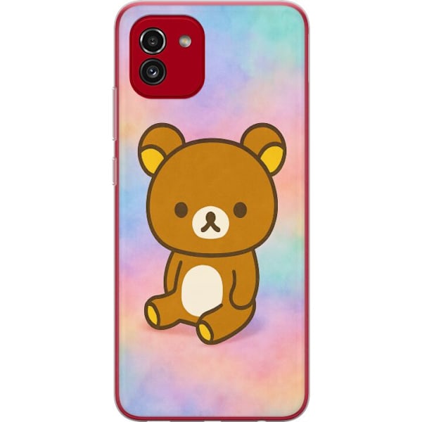 Samsung Galaxy A03 Genomskinligt Skal Kawaii Sanrio Rilakkuma