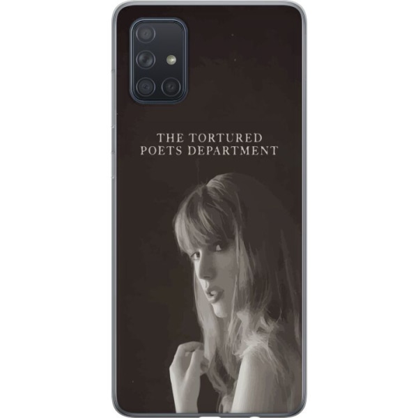 Samsung Galaxy A71 Genomskinligt Skal Taylor Swift - the tortu