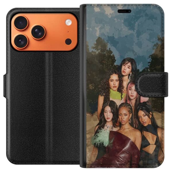 Kompatibel Tegnebogsetui til Apple iPhone 17 Pro Max KATSEYE brun