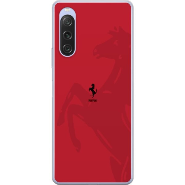 Sony Xperia 10 V Genomskinligt Skal Ferrari