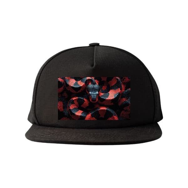 Snapback svart one size