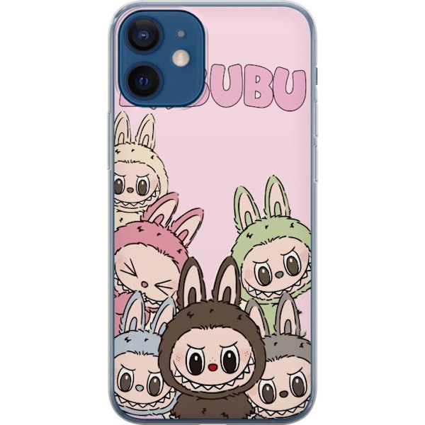 Apple iPhone 12  Läpinäkyvä kuori Labubu Classics