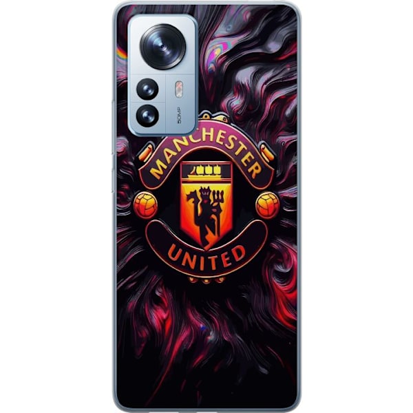 Xiaomi 12 Pro Gennemsigtig cover Manchester United