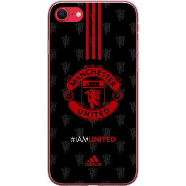 Apple iPhone SE (2022) Gennemsigtig cover Manchester United FC