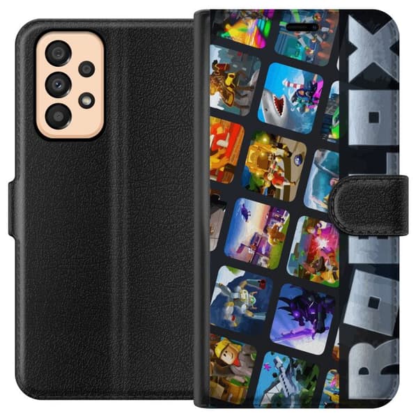 Kompatibelt Plånboksfodral till Samsung Galaxy A33 5G Roblox