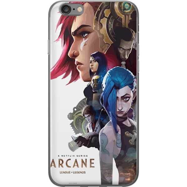 Apple iPhone 6 Genomskinligt Skal Arcane, League of Legends