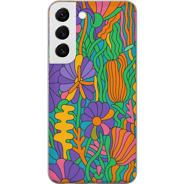 Samsung Galaxy S22 5G Gjennomsiktig deksel Color Pop