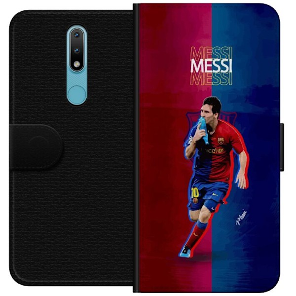 Nokia 2.4 Lompakkokotelo Messi