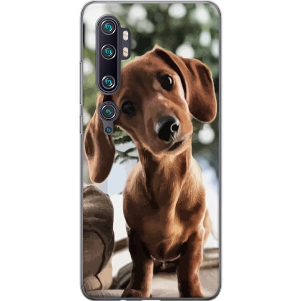 Xiaomi Mi Note 10 Pro Gennemsigtig cover Ung Hund