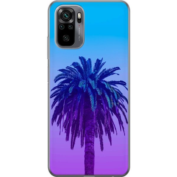 Xiaomi Redmi Note 10S Gennemsigtig cover Palm