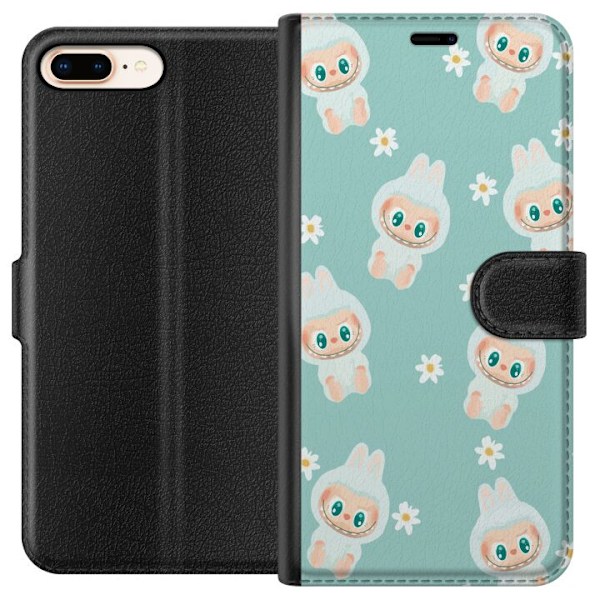 Apple iPhone 7 Plus Plånboksfodral Labubu Candy Vibes – Sö