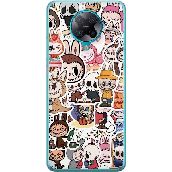 Xiaomi Poco F2 Pro Genomskinligt Skal Labubu All-Stars – POP