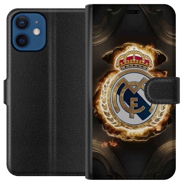 Apple iPhone 12 mini Lompakkokotelo Real Madrid