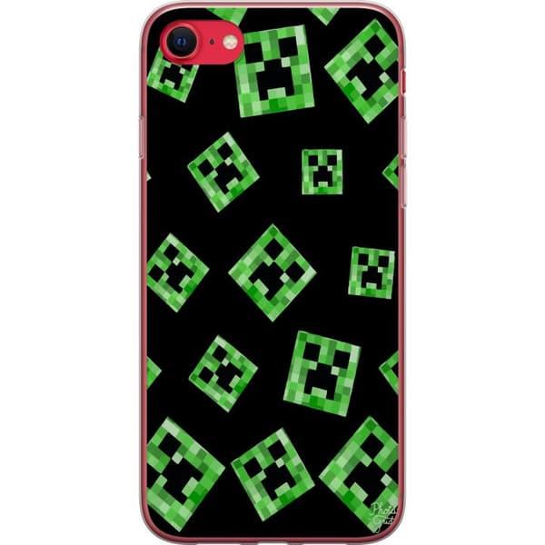 Kompatibel Mobilcover til Apple iPhone SE (2022) Minecraft