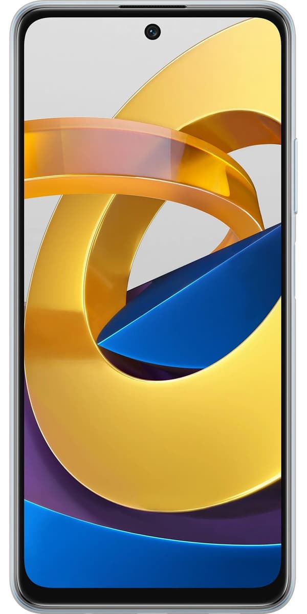 Kompatibelt Mobildeksel til Xiaomi Poco M4 Pro 5G Pinnsvin med blålysende pigger blant planter og stjernelignende lyspunkter blå