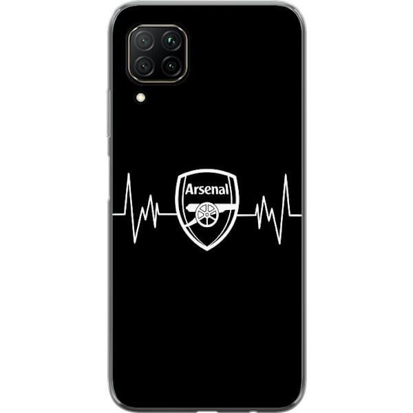 Huawei P40 lite Läpinäkyvä kuori Arsenal