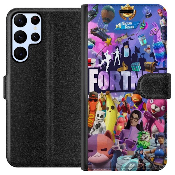 Samsung Galaxy S24 Ultra Lommeboketui Fortnite Skins Emotes Ba