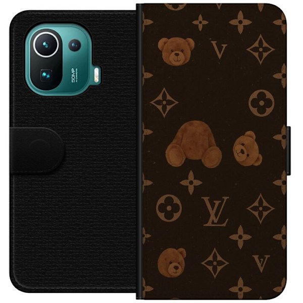 Xiaomi Mi 11 Pro Lompakkokotelo Plush Luxe