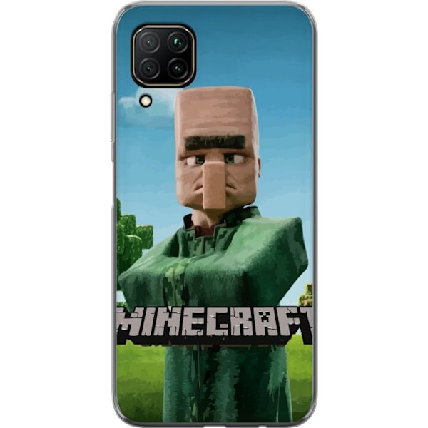 Huawei P40 lite Genomskinligt Skal A Minecraft Movie