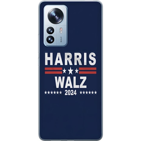 Xiaomi 12 Pro Gennemsigtig cover Harris | Walz 2024