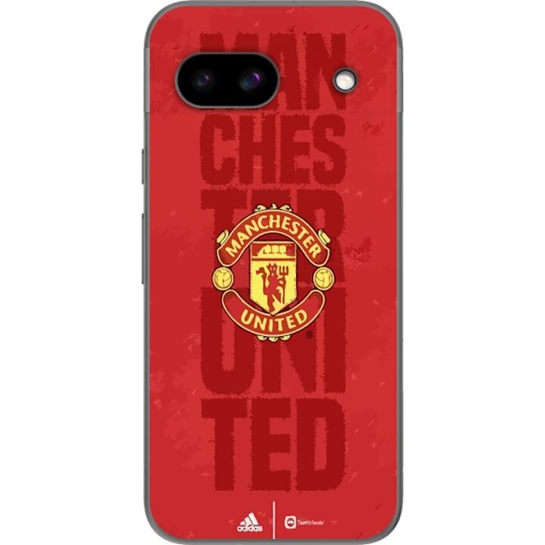 Google Pixel 8a Läpinäkyvä kuori Manchester United