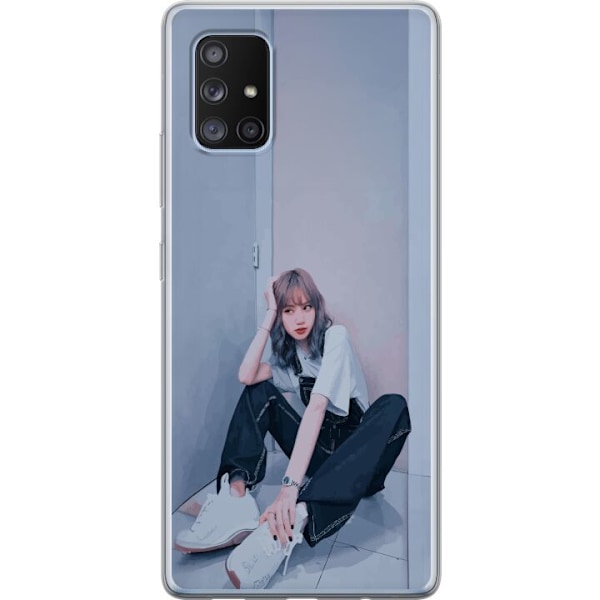 Samsung Galaxy A71 5G Läpinäkyvä kuori Lisa from Blackpink – K-pop Style Icon