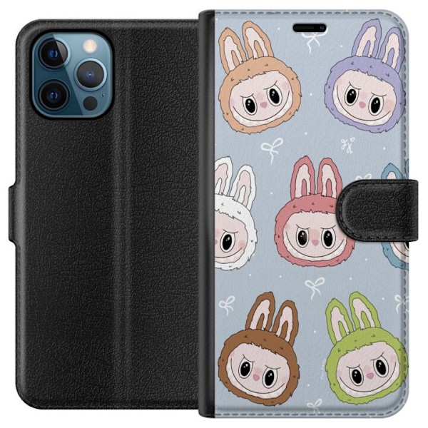 Apple iPhone 12 Pro Plånboksfodral Labubu Star Pattern – St