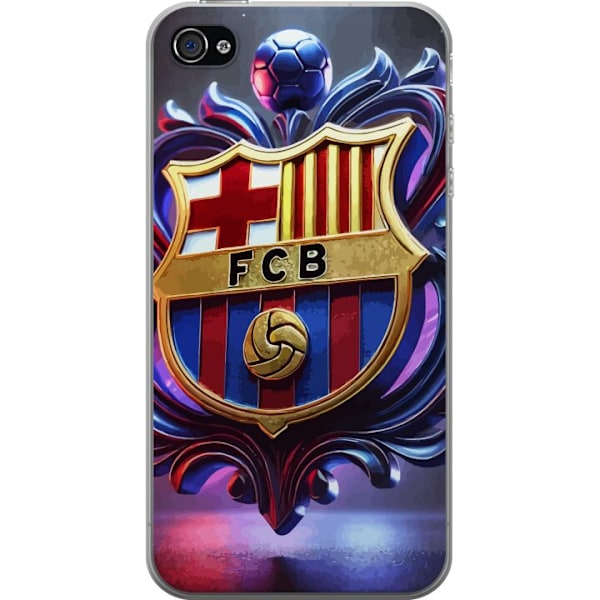 Apple iPhone 4 Genomskinligt Skal FCB