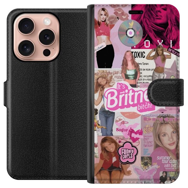 Apple iPhone 16 Pro Lommeboketui Britney Spears