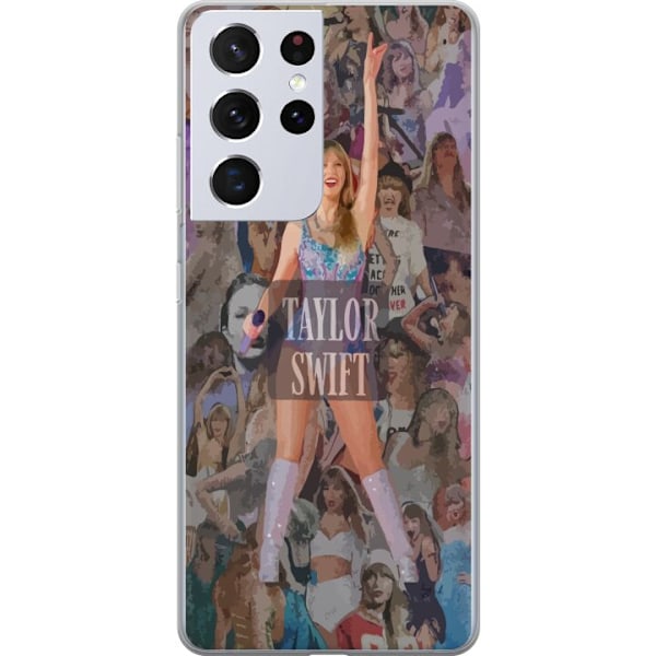 Samsung Galaxy S21 Ultra 5G Genomskinligt Skal Taylor Swift